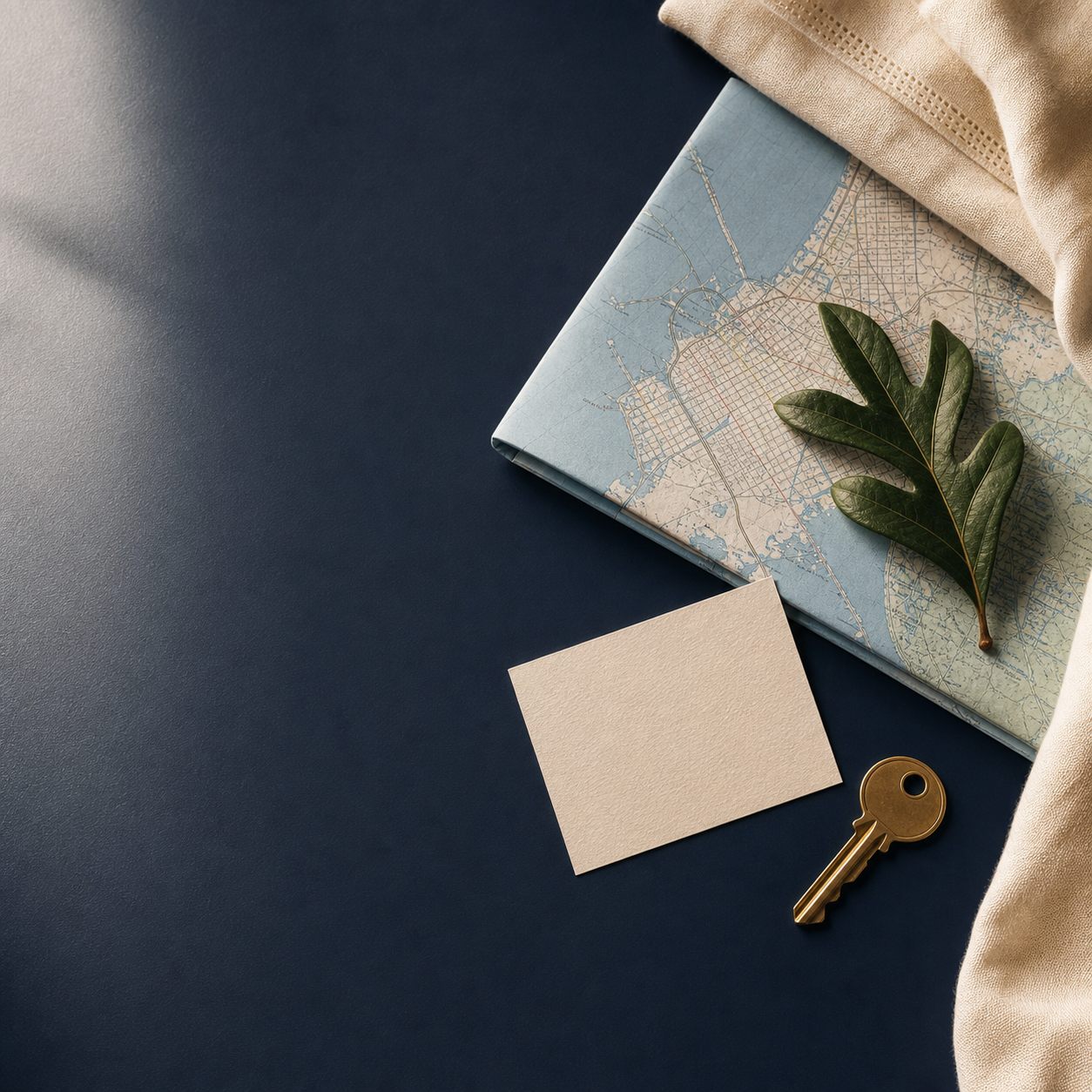 Editorial concept showing carefully prepared details